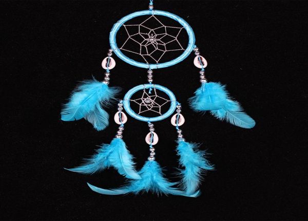 Yeni Varış Tüy Dream Catcher Dekorasyon Dekorasyonları Catchers 24pcs karışık renklerde5242379