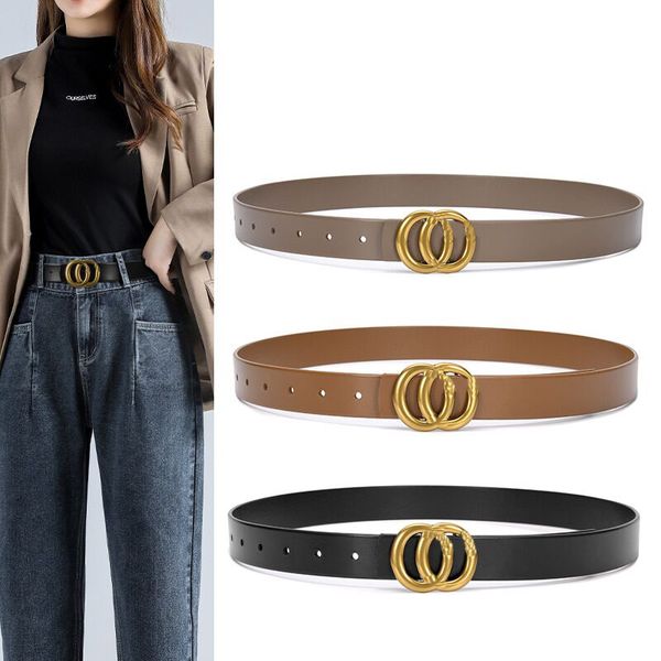 Designer Belt Men Women Celts Designer Ceinture Cinture di lusso per Mens Designer Fashion Letters Metal Ago Cantina oro Piatti di pelle oro Larghezza 2,0 cm Simple MZ116 C4