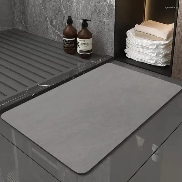 Teppiche nordisch Festkörper Teppich Badezimmer Saugle Floor Matte Toilette Schnell trocken für Wohnzimmer Home Dekoration Zubehör Teppich