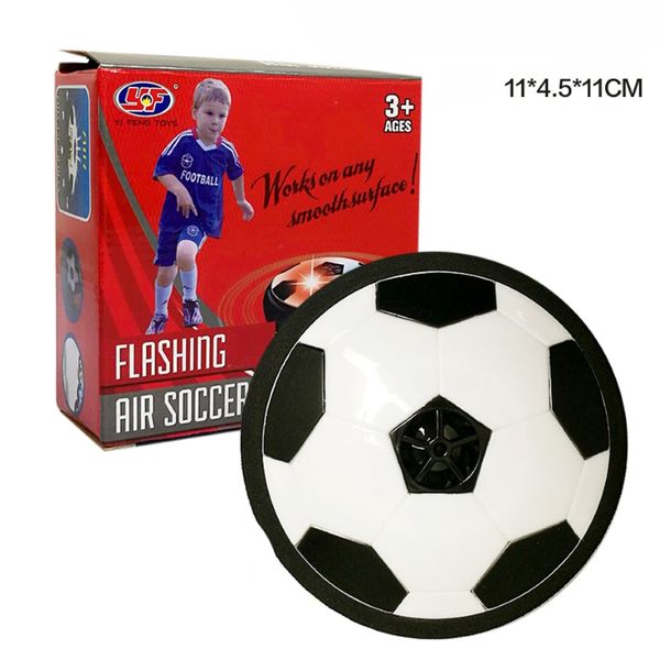 2018 Hot Hover Ball Flashing Arrival Air Power Soccer Disco di pallone da calcio interno Toy