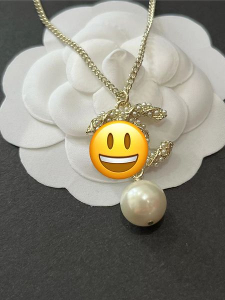 Высококачественное канал короткое ожерелье для любителей свадьбы Lady Women Lovers Dired Designer Jewelry с фланелевой сумкой