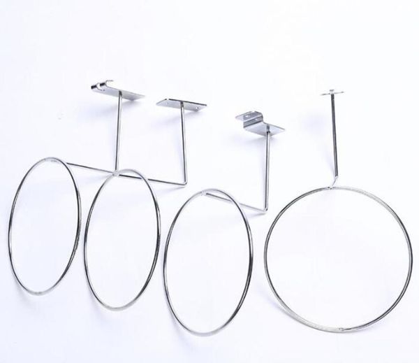 5 pezzi di basket porta pallacanestro da calcio a muro a sfera per mantello metallico cappello parrucca portabicchieri per il display del negozio PR8483595