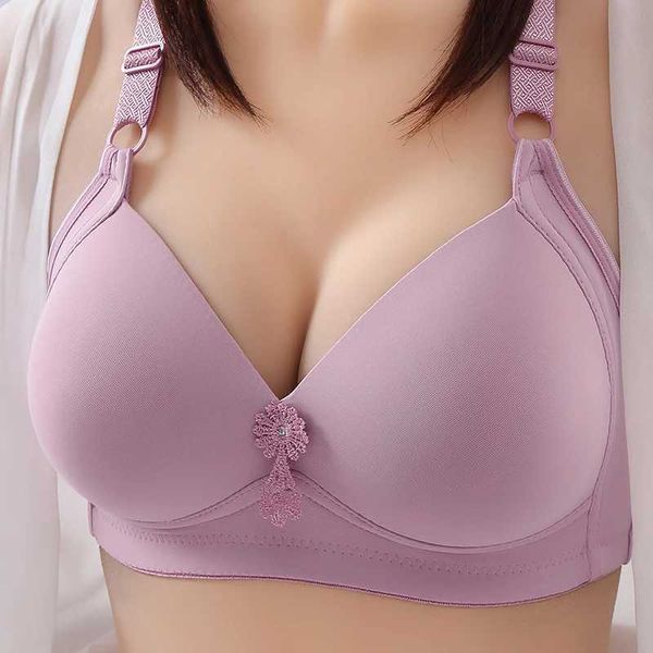 Bras Tnagers Multi-Size Multi-Color Ultra-Thin Film Bra sem Ring STL THR-ROW GOOK CONFEITA