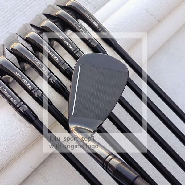 NEU 790 Black Whirlwind Golf Irons oder Golf Irons Set Blade Style Premium Männer Golfclub mit Stahlwelle für die rechte Hand 843