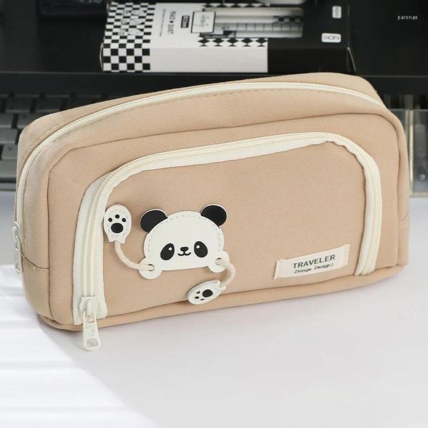 MAILLARD STILE PANDA LARMA PENNITÀ PEN SCUNA SCUNA Studente Case di cartoleria cosmetica Organizzatore Office Office