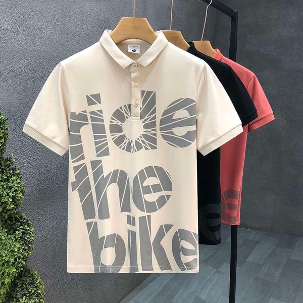 T-shirt della polo per cavalli beivani corta stampante estiva stampata abbigliamento da uomo maglietta ad alta fascia di fascia alta camicie da camicie da camicie da ricamo