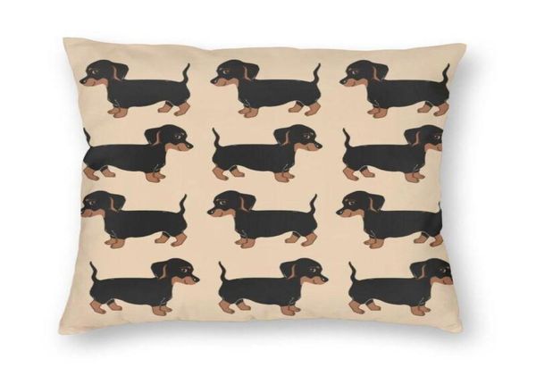 Cushiondecorative Custine di cucciolo carino cucciolo di cucciolo coperchio cuscino cuscino 3d wiener salsage gust per cani per cani per auto per auto cuscinetto