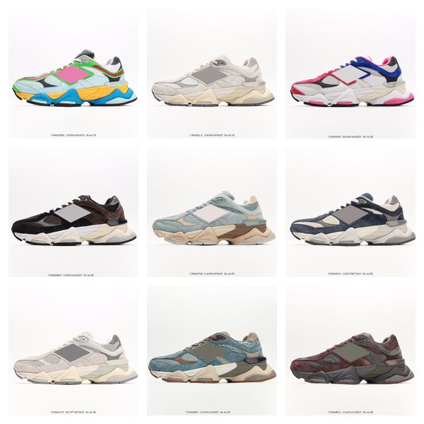 2024 Designer 9060 Turnschuhe 9060S Laufen Outdoor-Freizeitschuhe für Männer und Frauen Ziegelstein Holz-Salz-Pilz Regenwolke Grey 2002r Sneakers hochwertige Größe 36-46