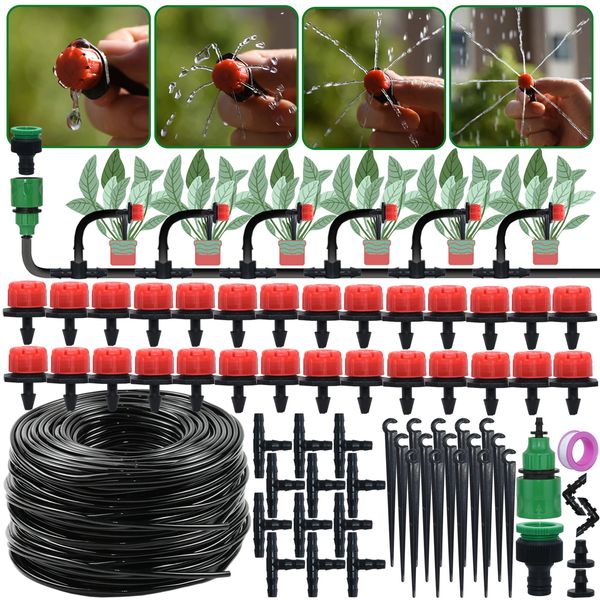 Kesla Garden Drip Irrigation Irrigation Sistema di irrigazione automatica 14 ugelli per pianta di vaso bonsai pentola fiore serra vegetale 240429