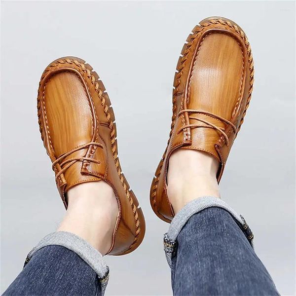 Sapatos casuais verão marrons masculinos novatos esportes vulcanizar para meninos de meninos em casa