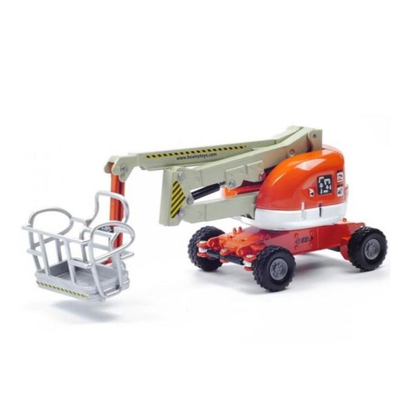 KDW DIECAST LELOLO TRABALHO AERIAL TRAYME MODELO TROOK 187 ORNAMENTO DE ENGENHEIRO VEÍCULO PARA O MENINO DE ANIVERSÁRIO DE ANIVERSÁRIOS DE NATAL