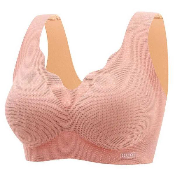 Bras Womens senza saldatura naturale in lattice imbottito reggisello non cablato a tazza fissa a coppa a coppa sportiva biancheria intima multicolore per tutte le stagioni Y240426