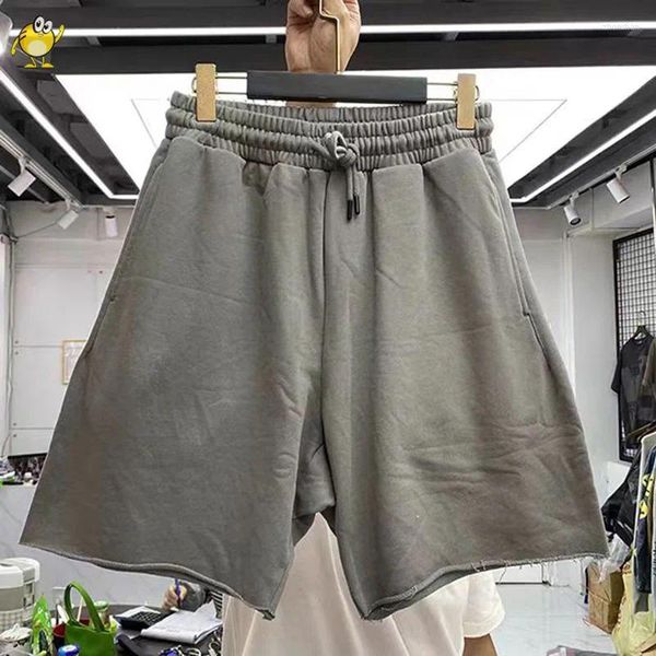 Herren Shorts Hip Hop Casual Grey Blue Green Green schwarze Männer Frau Streetwear Mode einfache Baumwolljogger Sommer