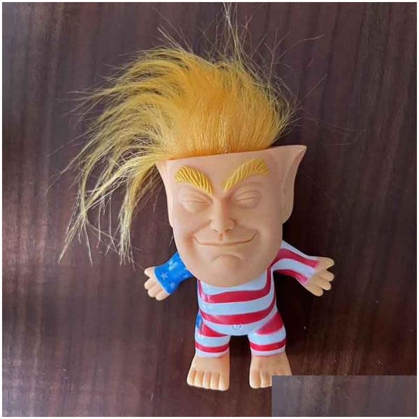 Party bevorzugt kreative PVC Trump Doll Lieblingsprodukte Interessantes Spielzeug Geschenk Dolpe Lieferung Hausgarten Festliche Supplies Veranstaltung DHTK1