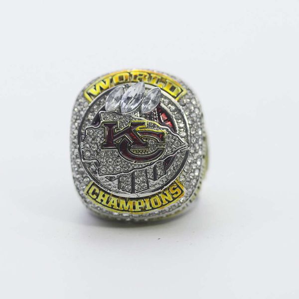 Bandringe 2022-2023 57. Super Bowl Kansas Chieftain Champion Ring Nr. 15 Mahomes MVP Ring