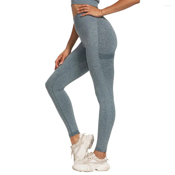 Leggings da donna VOLALA DONNE DONNE HIGH WANIST PER LADIE SEXY BULL BULL BUGY SPORT SPORT ALLEGGIO PULTI