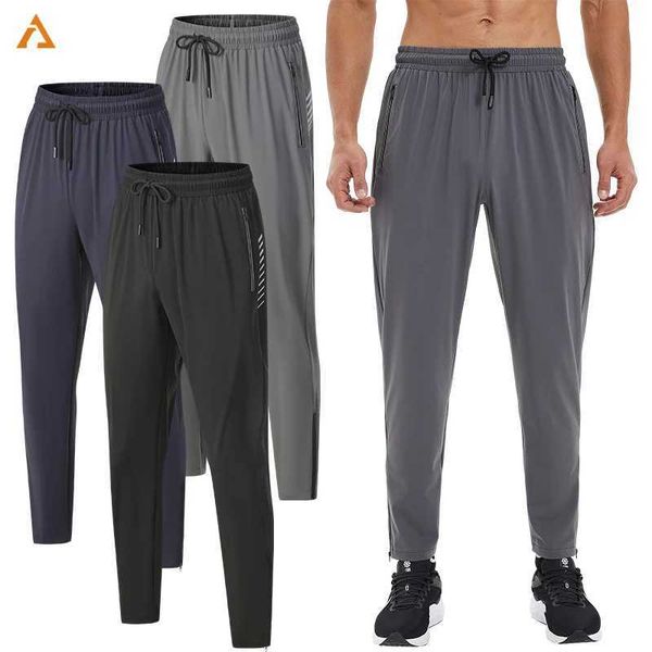 Calça masculina por atacado Sports Troushers Running Exercício Calças de corrida masculinas Treinamento rápido de secagem