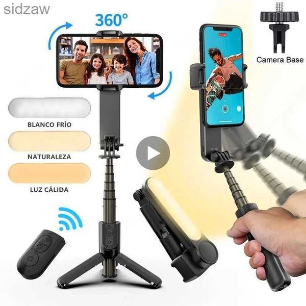 Selfie monopods Tripod Universal Joint Stabilizer per il supporto per cellulare Azione Smartphone Smartphone Bluetooth Bluetooth Selfie Rost Handhelld Rod WX WX