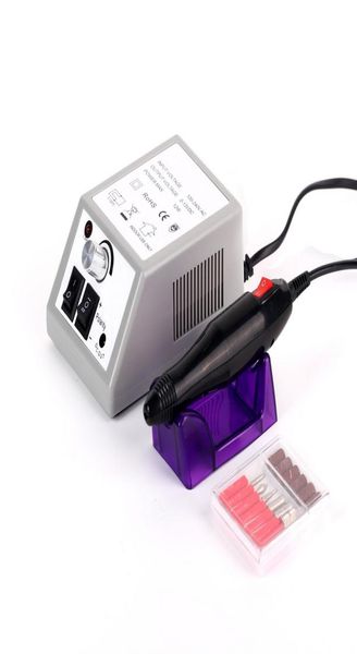 Beau Jel Profesyonel Elektrik Tırnak Matkap Manikür Makinesi Elektrik Dosyaları Araçları Kit Taşlama Cam Makinesi Manikür Araç4158840