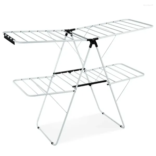 Appendiabiti in metallo a 2 livelli Aiter Airer Airswing Rack con Gullwing regolabile in altezza