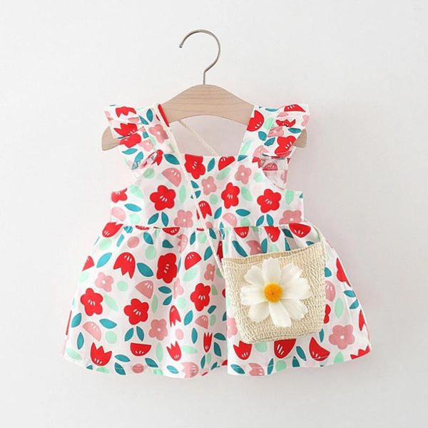 Girl Dresses Toddler Girls Manica Sundazione Floral Stampe Floral Dress Dance Party Clothes Baby