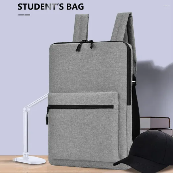 Backpack Fashion Man Bag BASS ULTRA-sottile Student Student Backbag Work