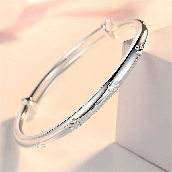 Catena Nuove 925 Sterling Silver Romantic Ronne Lucky Braccialetti di braccialetti per donne Gioielli da sposa Gioielli Regali per festività regolabili