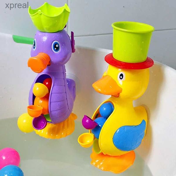 Toys da bagno Cappuochi doccia giocattolo giocattolo per anatra gialla Anautrice Elefante giocattolo Elefante Guzzino Baby Baby Acqua Spray Toolwx