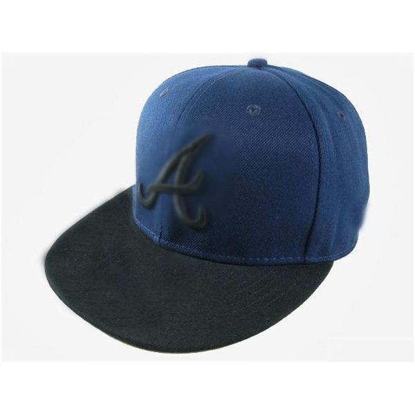 Ball Caps Fashion Brand Braves A Letter Baseball Men Women Trucker Sport Bone Aba Reta Gorras Cappelli aderenti H8-6.6 Dropse Delivery Accesso Dhehv