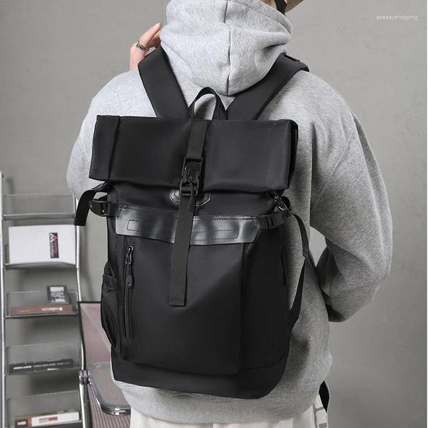 Backpack 2024 Fashion Daily diariamente WaterProoof Cool portátil Mackpacks Mochilas grandes bolsas de lazer Estudantes de esportes ao ar livre Bolsas