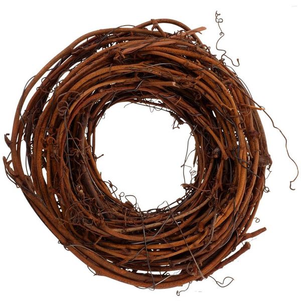 Декоративные цветы одежда стойка Рождество Vine Natural Twig Garland Accessories Accessories Ratean Rattan