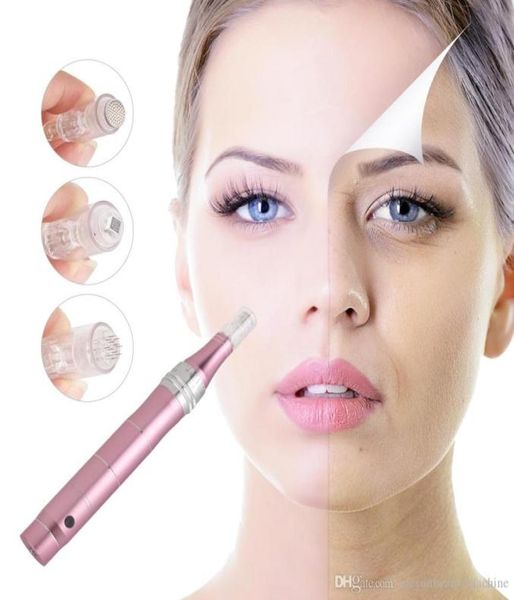 Güzellik Mikroiğle Roller Dr Derma Pen A1 Micro Küçük İğneler Cilt Sıkma Uyarma Kırışıklıkları Kaldır Skar İzleri Kırışıklık Çıkarma 6434342