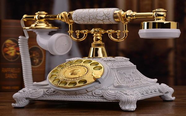 European Antique Rotary Telephone Retro Neterphon Creative Telefono Creative Garden Fashion Antique Telephone2833469