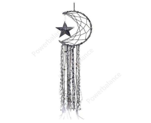 Dreamcatcher Bells Hang Moon Catcher Dreamcatcher Mode Feather Dream Catcher Anhänger Wand Hanging Room Dekoration Handwerk DH2352017