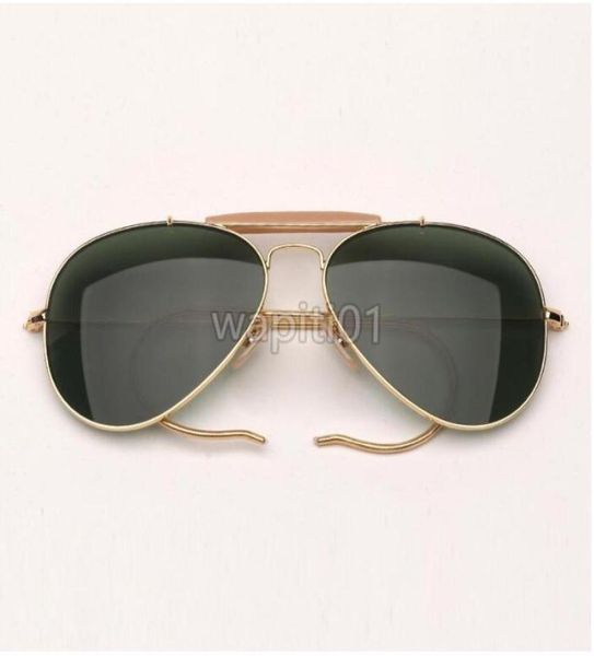 Fashion Metal Aviation Designer Sunglasses Unissex Vintage Classic Brand Design Glasses Sun Glasses De Sol Gafas Superior Quality Lens UV400 GAFAS3552673