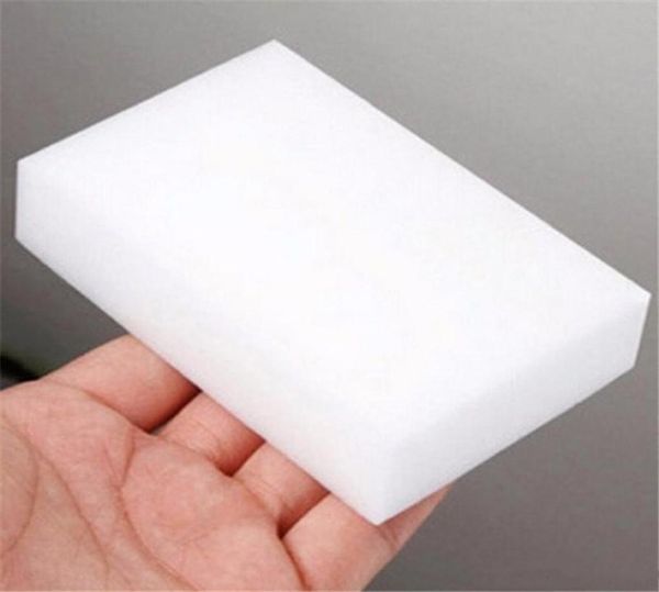 200pcs 1062 cm Limpeza mágica branca Melamine Sponge Eraser High Quality Sponge Esponja Esponja Esponja Magica Super Cleaning Gel2228583