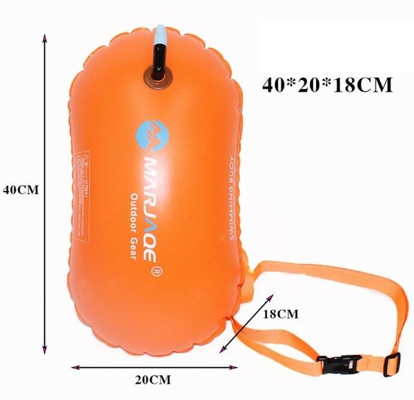 PVC Schwimmen Boje Sicherheitsschwimmer Luft trockener Bag Schlepptau