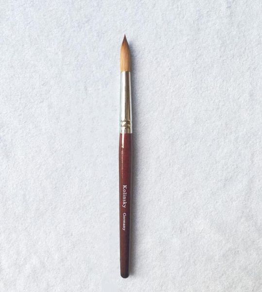 Akrilik tırnak sanat fırçası boyama tasarım kalem tırnak uçları aracı yeni süpernova üst sınıf ahşap tutamak 101214161820227773386