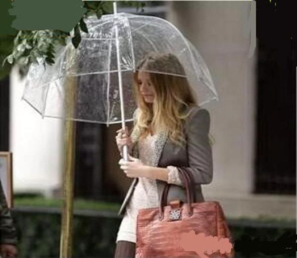 34quot Big Clear Cute Bubble Deep Dome Umbrella Gossip Girl Wind Aspistance7400387