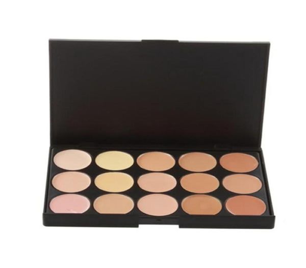 Evidenziatore per crema di fondazione per il viso 15 colori tavolozza contorno tavolozza della crema crema per trucco tavolozza tavolozza makup palette2206027