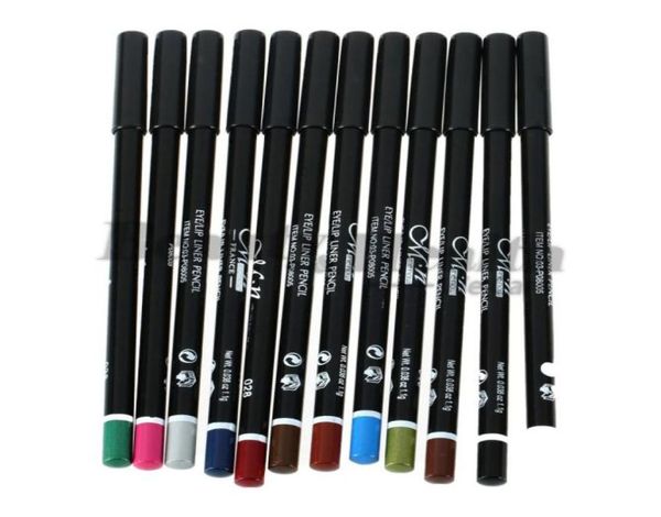 1Set Pencil Pen 12 Colors Set Cosmetic Make Makey Подводка для глаз Lip Lip Brow 5259759