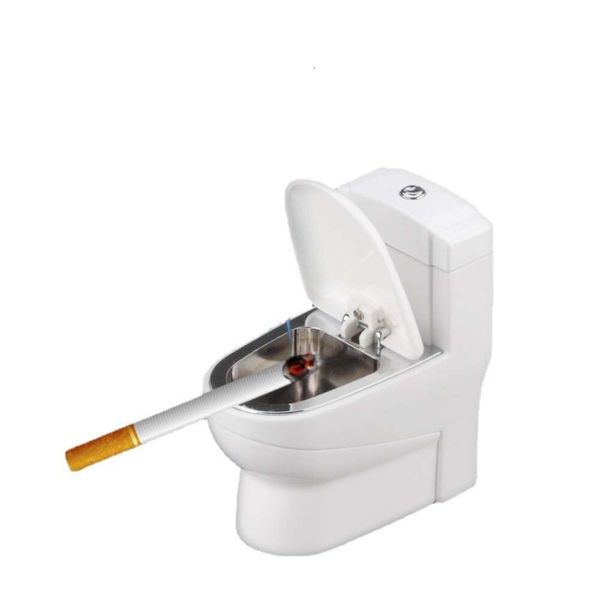 Hot Selling Wholesale Mini Inovative Toilet Chanalizador, isqueiros de formato especial com cinzas embutidos, abertura de cerveja