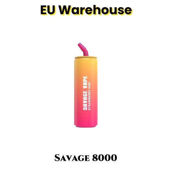 EU Warehouse Puff Vapes Einwegpuff 10000 8000 Puffs 20 ml Savage Cola Flaschensaft vorgefüllte Karren Puffs 2% 3% 5% Nic 10 Aromen Mesh Coil 650mAh Batterie Pen gegen Vozol
