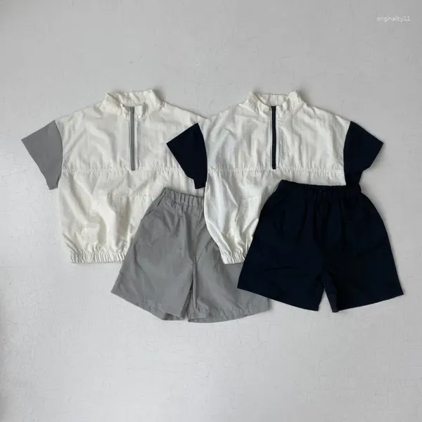 Kleidungsstücke Sets Kinderset Sommer Koreaner lässiges Gelegenheits- und Mädchenstil trendy Babysportarten