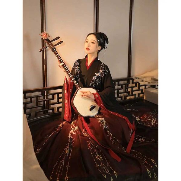 Ethnische Kleidung chinesische traditionelle Hanfu -Kostümin Alte Han -Dynastie Kleid Orientalische Prinzessin Kleid Lady Eleganz Tang Dynastie Tanzkleidung
