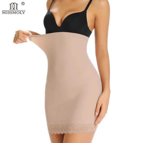 Shapers feminino Mulheres deslizam Shapewear Miss Moly High Colo