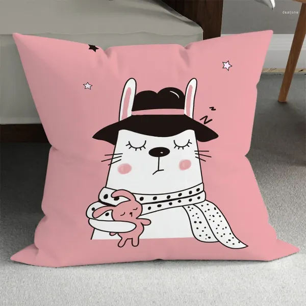 Pillow Cartoon Animal Decoração Caso Casa decorativa