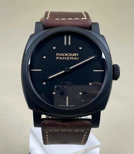 Orologi di design di fascia alta Peneraa per Rademir PAM00577 MENS MENS ORGHIO 48mm originale 1: 1 con logo e scatola reali