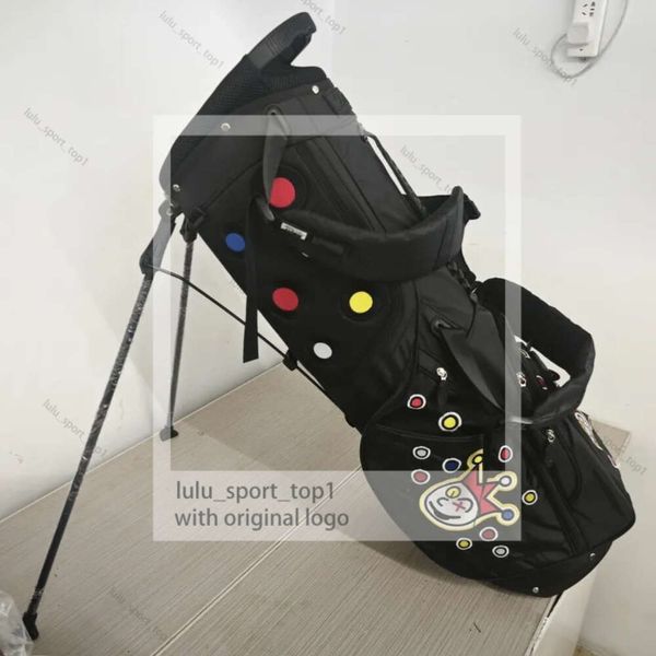 Designer Bolsas de golfe Clubes de golfe Padrão de palhaço preto unissex impermeabiliza sacos de golfe de grande capacidade Bacha de alta qualidade 439