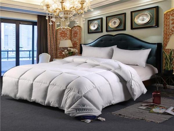 Duck Down Devet Comforter 200230 Queen King Feather Quilts для зимы 220240 Утешитель